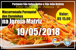 Macarronada dos Coroinhas