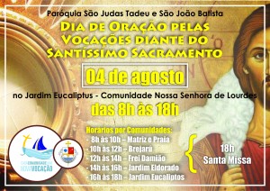 Dia de Oração pelas Vocações