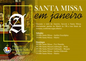 Missas em Janeiro